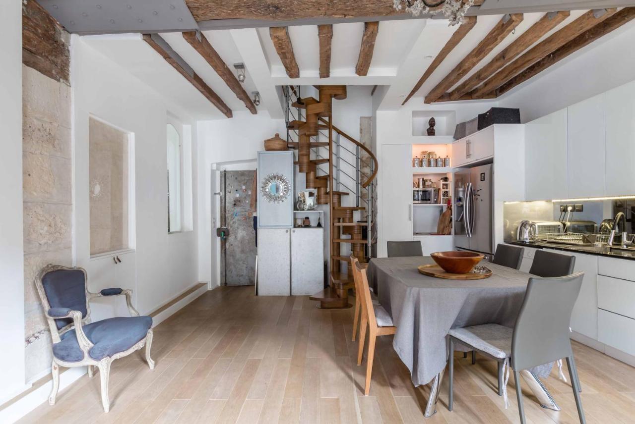 Apartament Veeve - Artistic Excellence In The Marais Paryż Zewnętrze zdjęcie