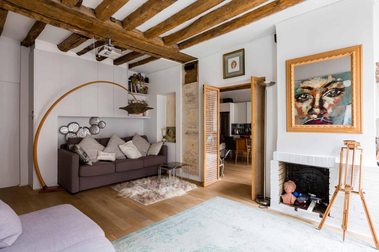 Apartament Veeve - Artistic Excellence In The Marais Paryż Zewnętrze zdjęcie